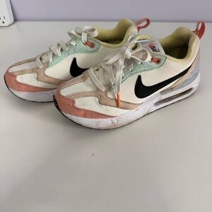 Nike Pastel Blue and Yellow Sneakers